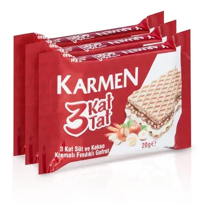 karmen 3-layer wafer - 80 gram - 1