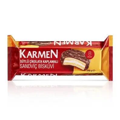 Karmen Sandwich Biscuits 240 gr- 3pcs - 1