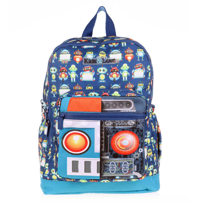 Kaukko Kids&Love Backpack Sweet Robot - 1