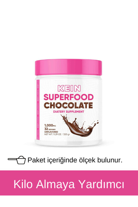 Kein Nutrition Kilo Aldırıcı Çikolata (kakao aromalı protein) Kein Superfood Chocolate 320gr - 3