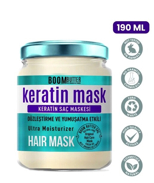 Keratin hair repair mask - 1