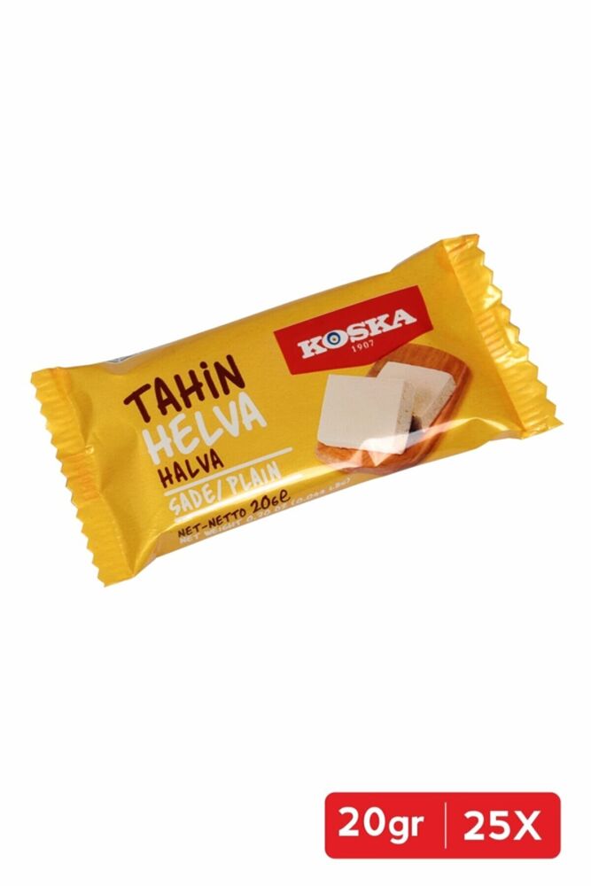 Koska Mini Sade Helva 20gr X 25 Adet - 1