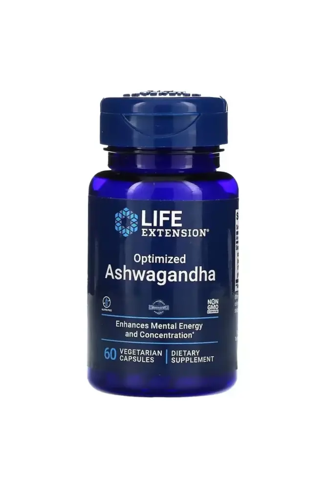 Life Solgar, Stres ve Anksiyete Giderici, Ashwagandha ve Safran, 30 Tablet - 1