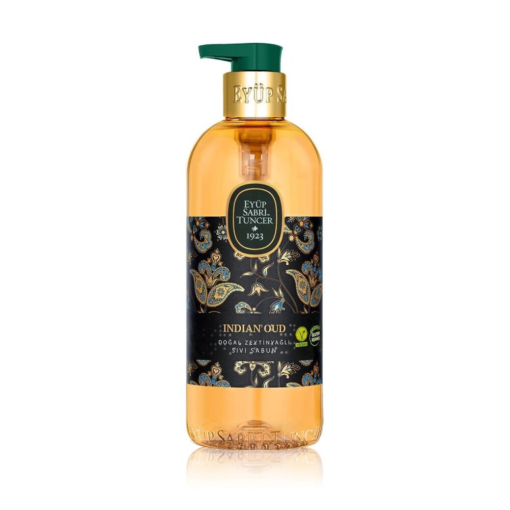 Eyüp Sabri Tuncer Liquid soap with natural olive oil and Indian oud - 500 ml - 1