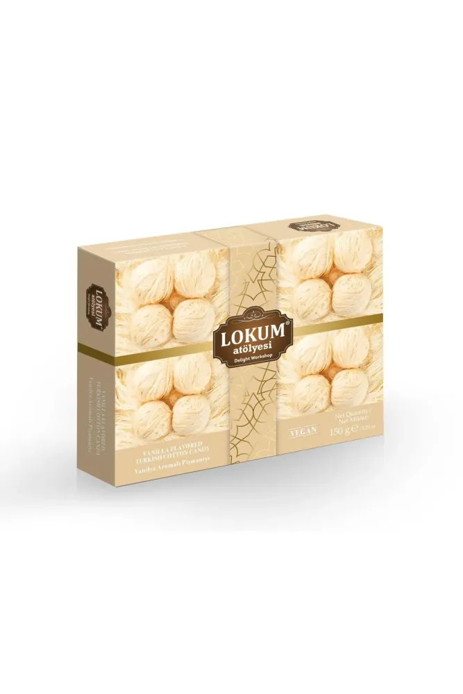 Lokum Atölyesi Vanilya Aromalı Pişmaniye 150g - 1