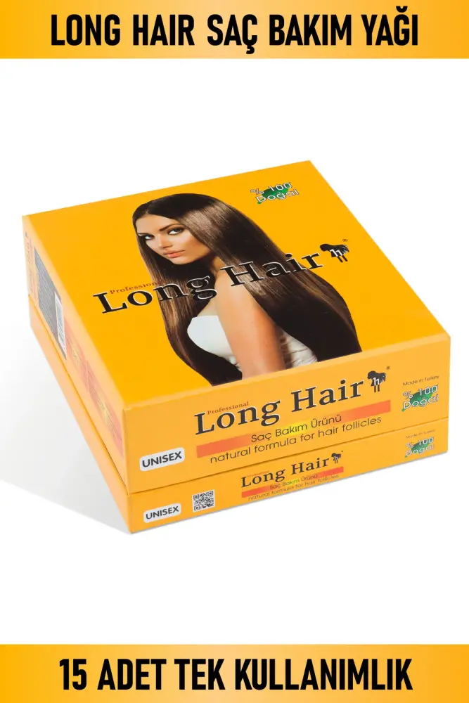 Long Hair 11 Dökülme Karşıtı- Hızlı Uzamaya Yardımcı Saç Bakım Yağı 15 Adet Tek Kullanımlık Tüp - 1