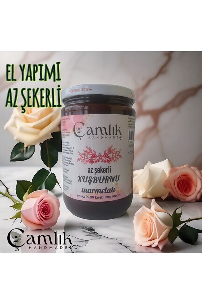 Low Sugar Rosehip Marmalade - 750 Grams - 1