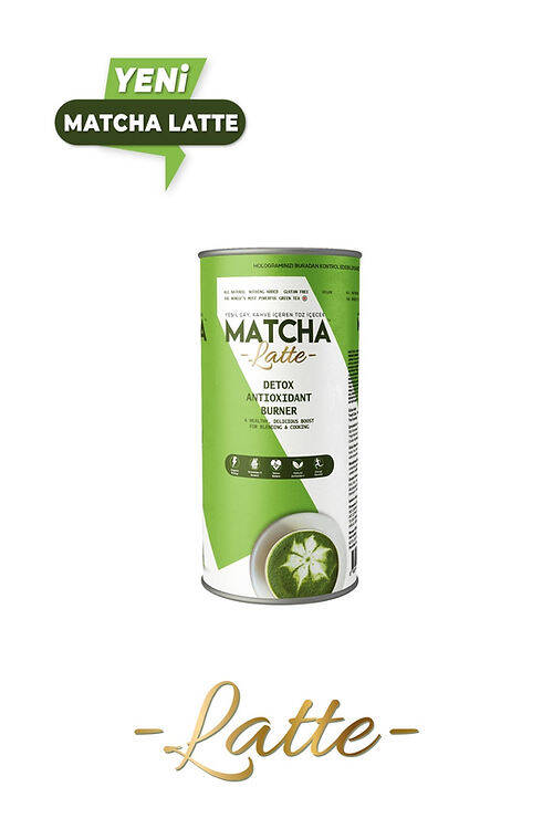 Matcha Latte, Kahve Ve Hindistan Cevizi Aromalı Matcha Çayı, 1 Kutu(Box) - 1