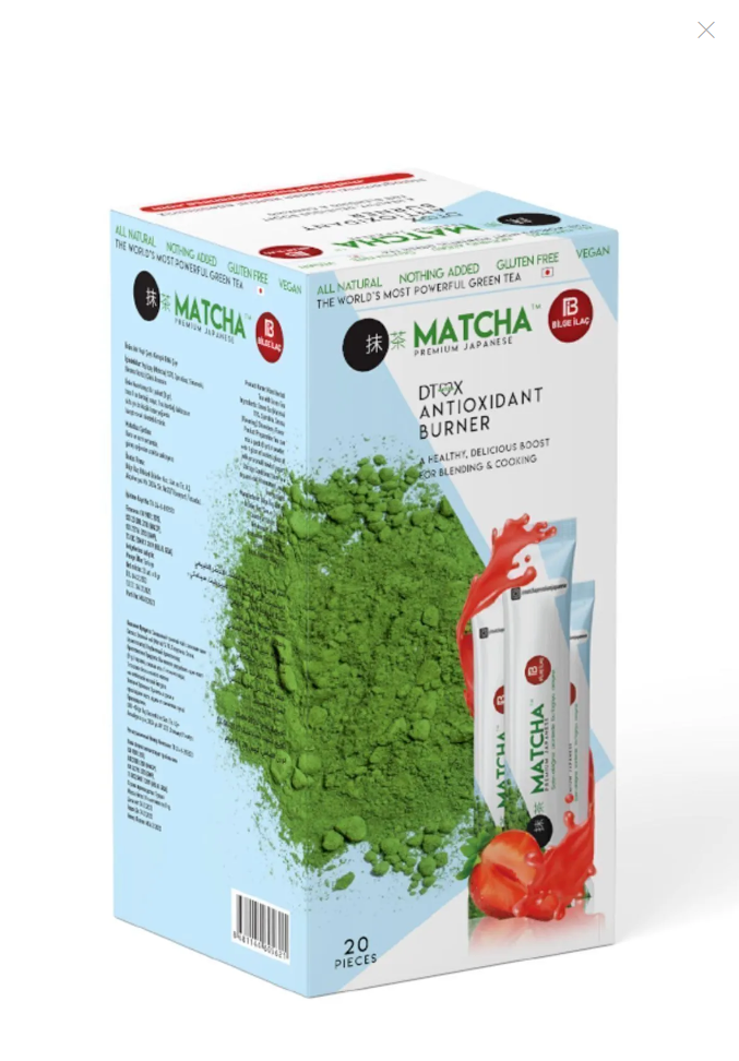 Matcha çay Çilek Aromalı ( 20 adet şase) - 1