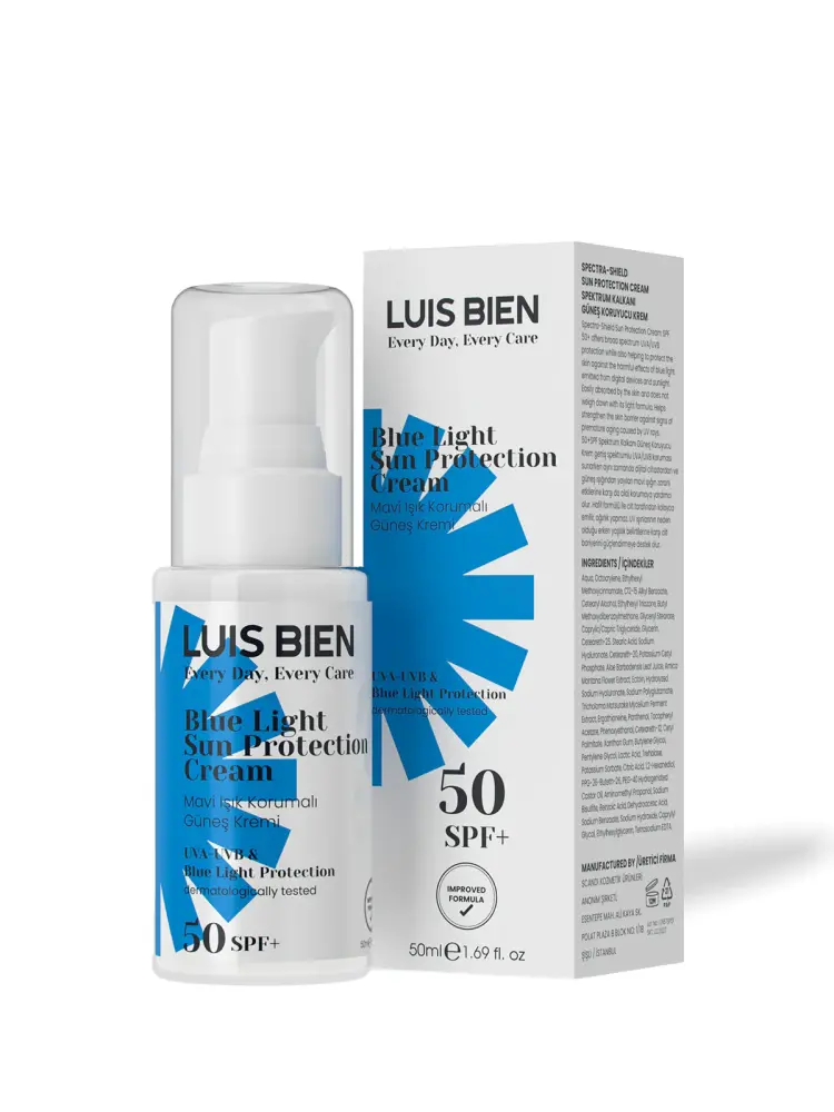 Luis Bein Mavi Işık Korumalı Güneş Kremi SPF 50+ - 1