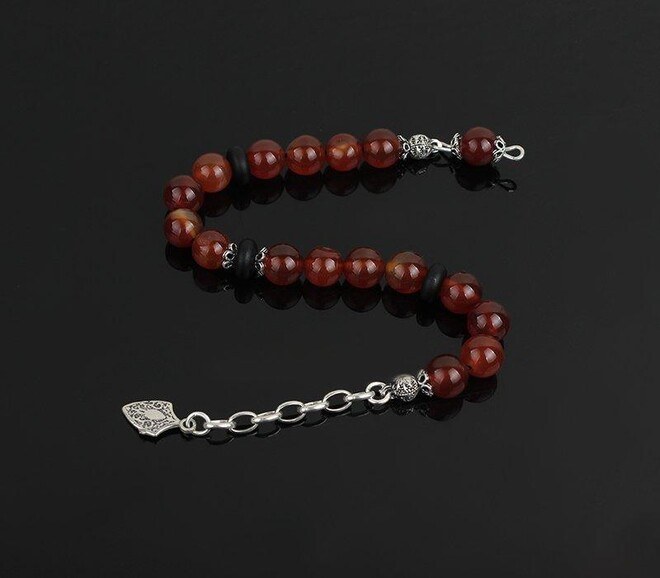 Men's bracelet with a distinctive agate stone - 2