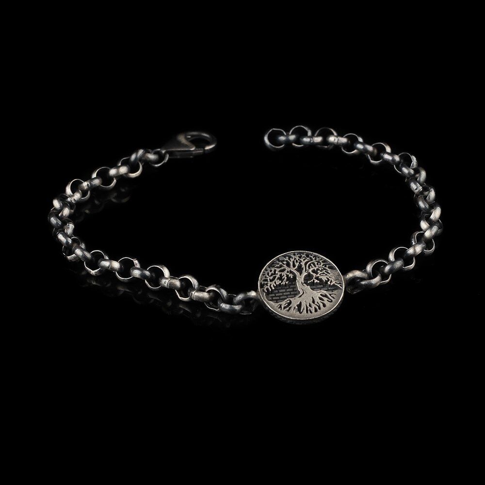 Men's bracelet with the tree of life symbol design - 1