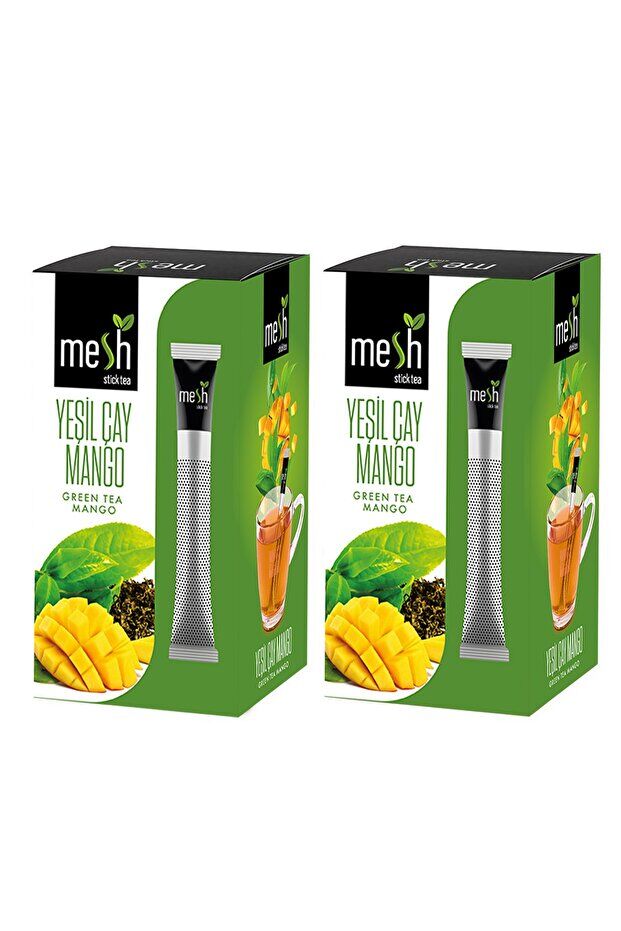 Mesh Stick 16'lı Yeşil Çay Mango 2 Paket Birarada - 2