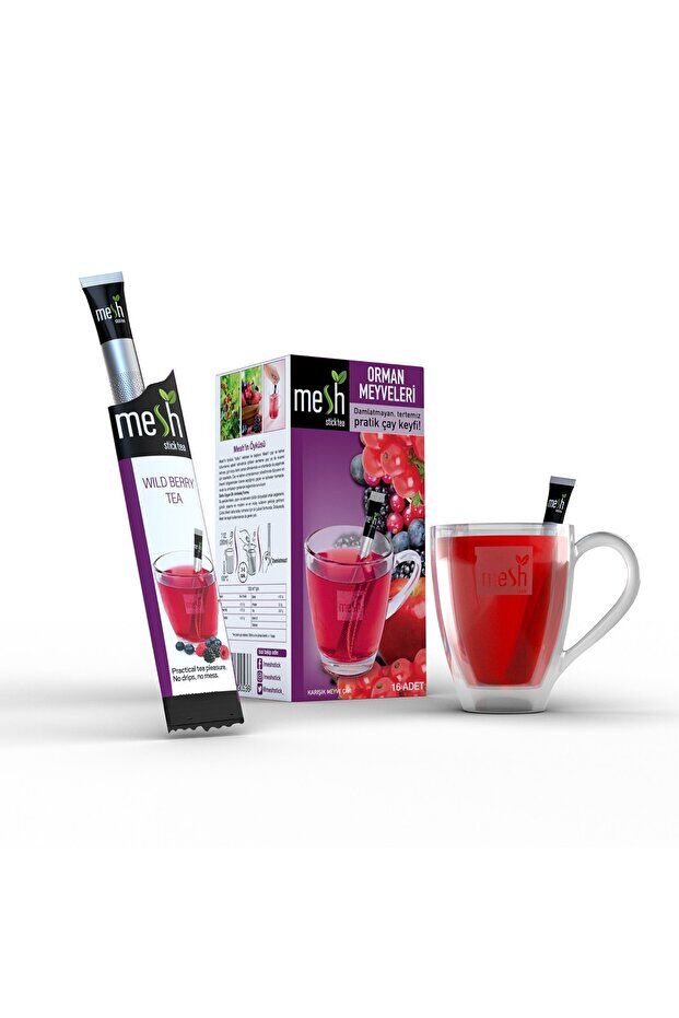 Mesh Stick Mixed Forest Fruit Tea - 16 Sticks - 1