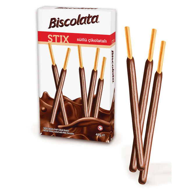 Milk Chocolate Biscolata Stix - 2