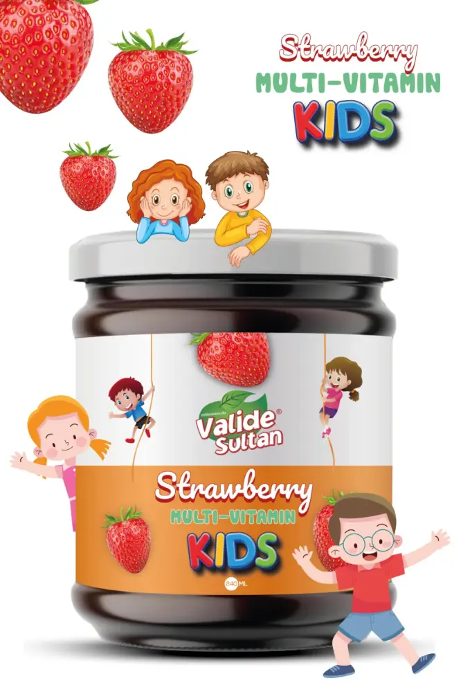 Valide Sultan Milleunenuits Strawberry Prebiotic & Multi-vitamin Containing Kids Paste - 1