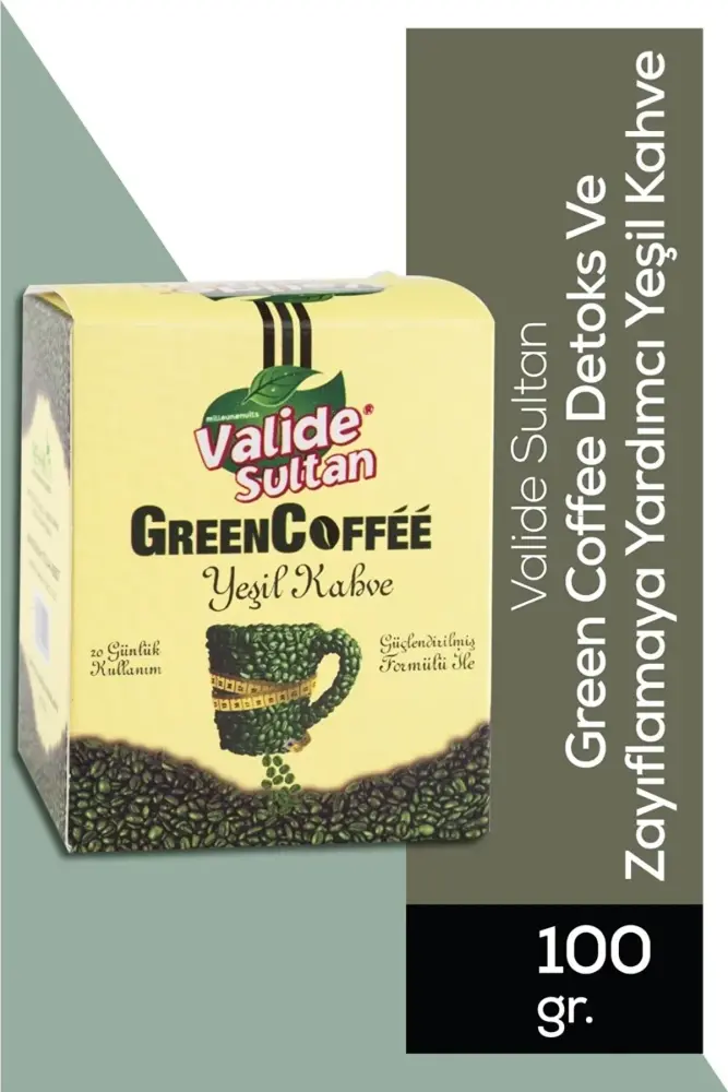 Valide Sultan Milleunenuits Green Coffee Detoks Ve Zayıflamaya Yardımcı Yeşil Kahve 100gr - 1