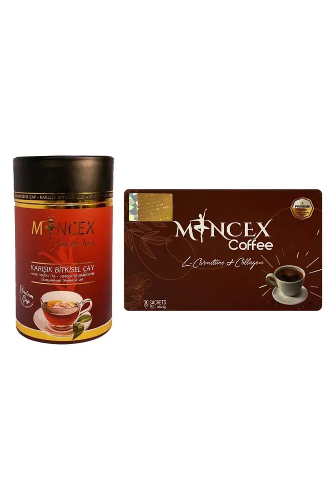 Mincex Form Tea + Coffee (300g Powdered Tea + 30 Coffee Sachets) - 1