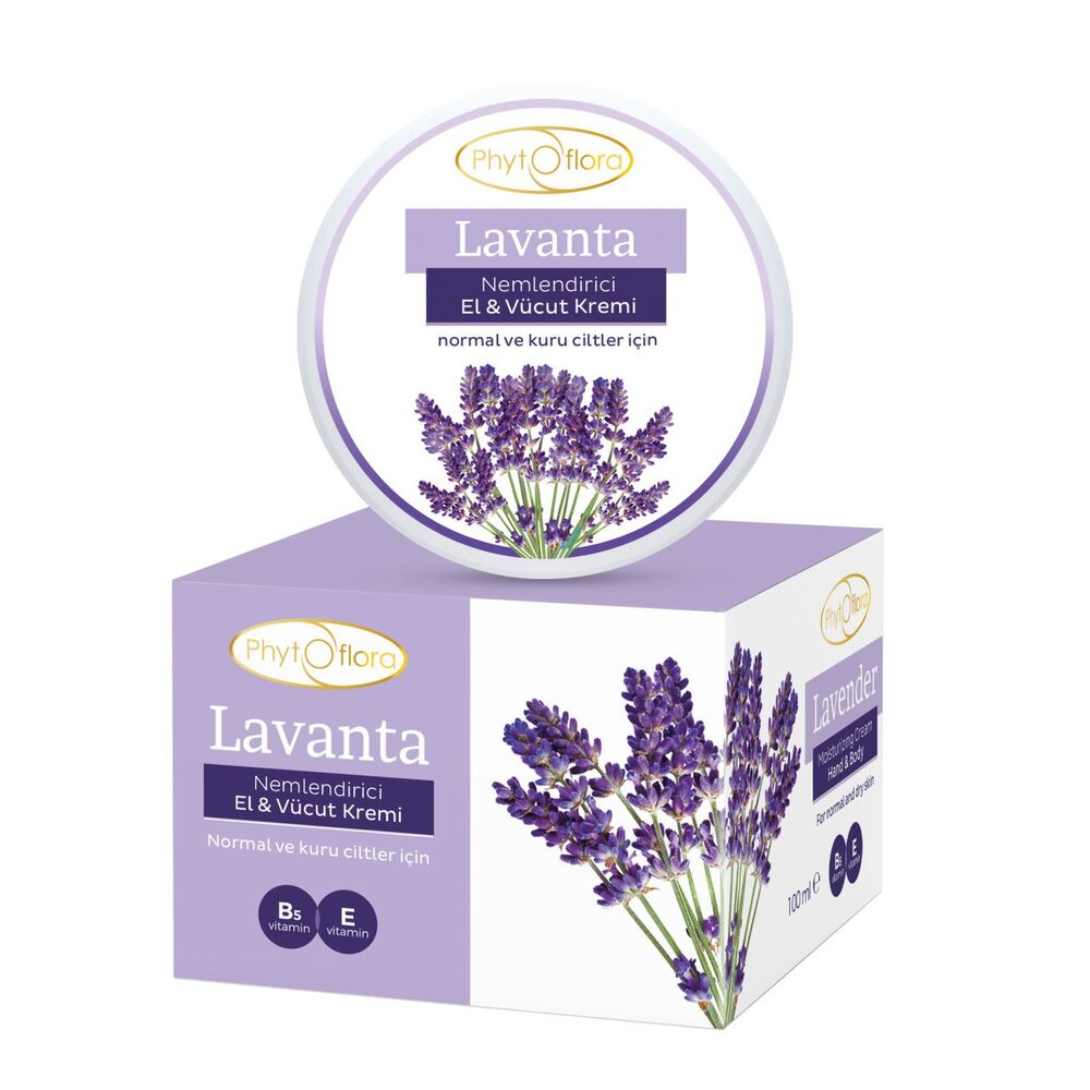 Phytoflora Moisturizing Hand and Face Cream with Lavender - 1