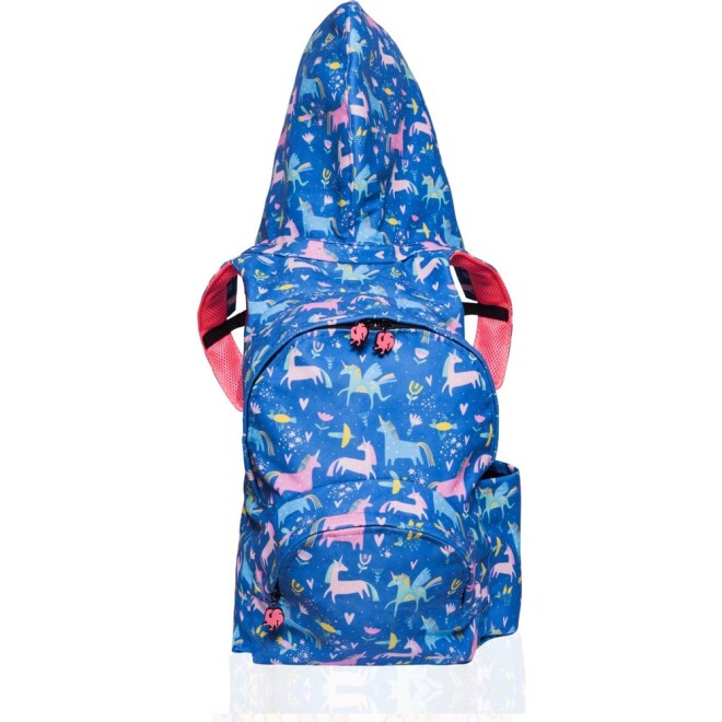 Morikukko Kids Backpack | Blue Unicorn - 2