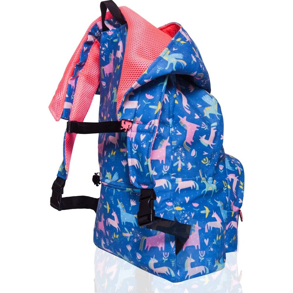 Morikukko Kids Backpack | Blue Unicorn - 3