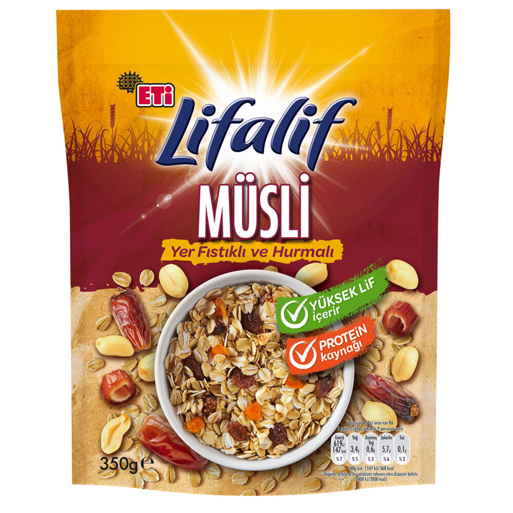 Muesli with Peanuts and Dates 350 g - 1