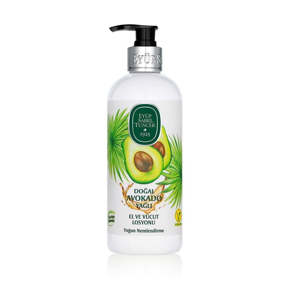 Eyüp Sabri Tuncer Natural Avocado Oil Hand and Body Lotion 500 ml - 1