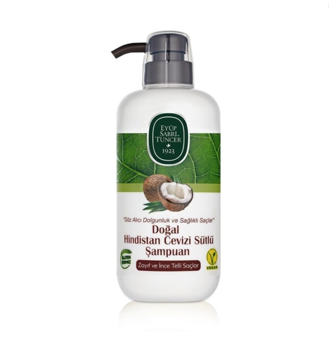 Natural Coconut Milk Shampoo 600 ml - 1