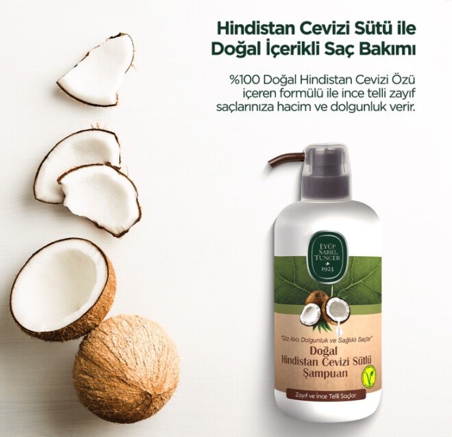 Natural Coconut Milk Shampoo 600 ml - 3