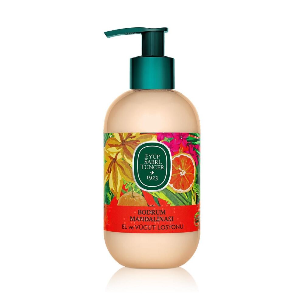 Natural olive oil lotion with tangerine scent - 280 ml - 1