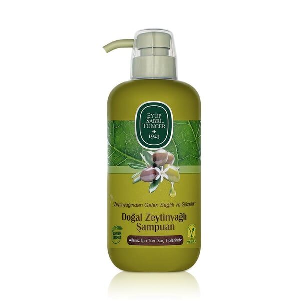 Natural Olive Oil Shampoo 600 ml - 1