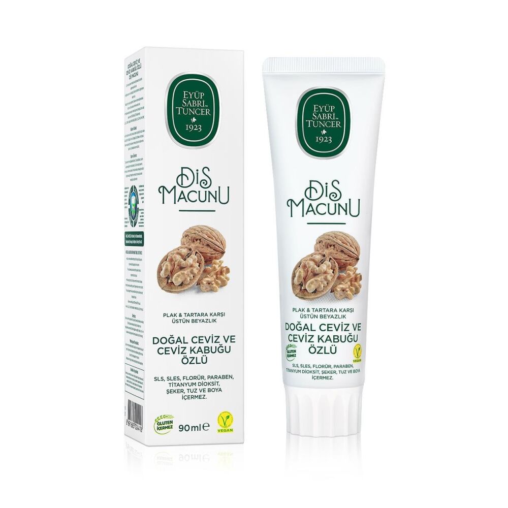 Natural Walnut and Walnut Shell Toothpaste 90 ml - 1