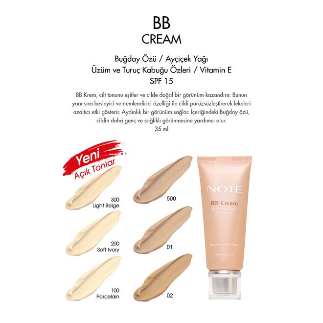 Note Bb Cream 35 ml - 2