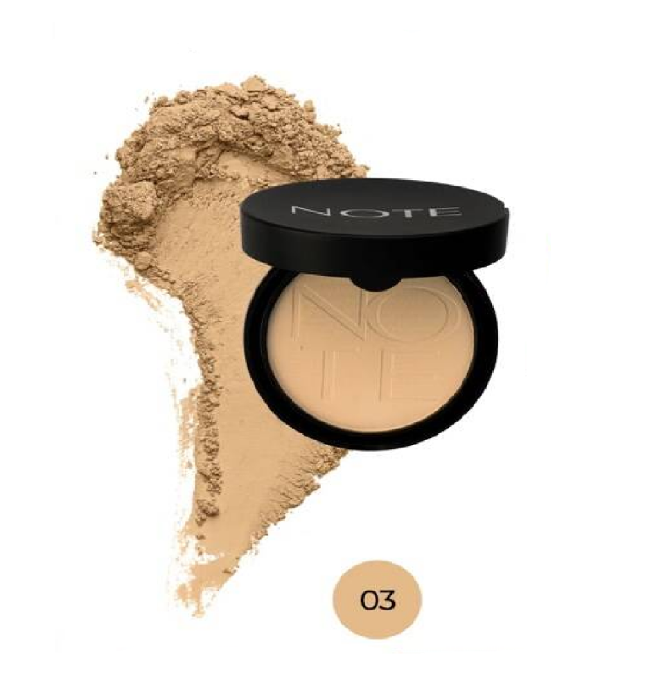 Note Luminous Silk Matte Pressed Powder - 3