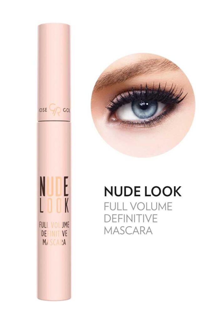 Golden Rose Nude Look Full Volume Definitive Mascara - Black - Volumizing Mascara - 2