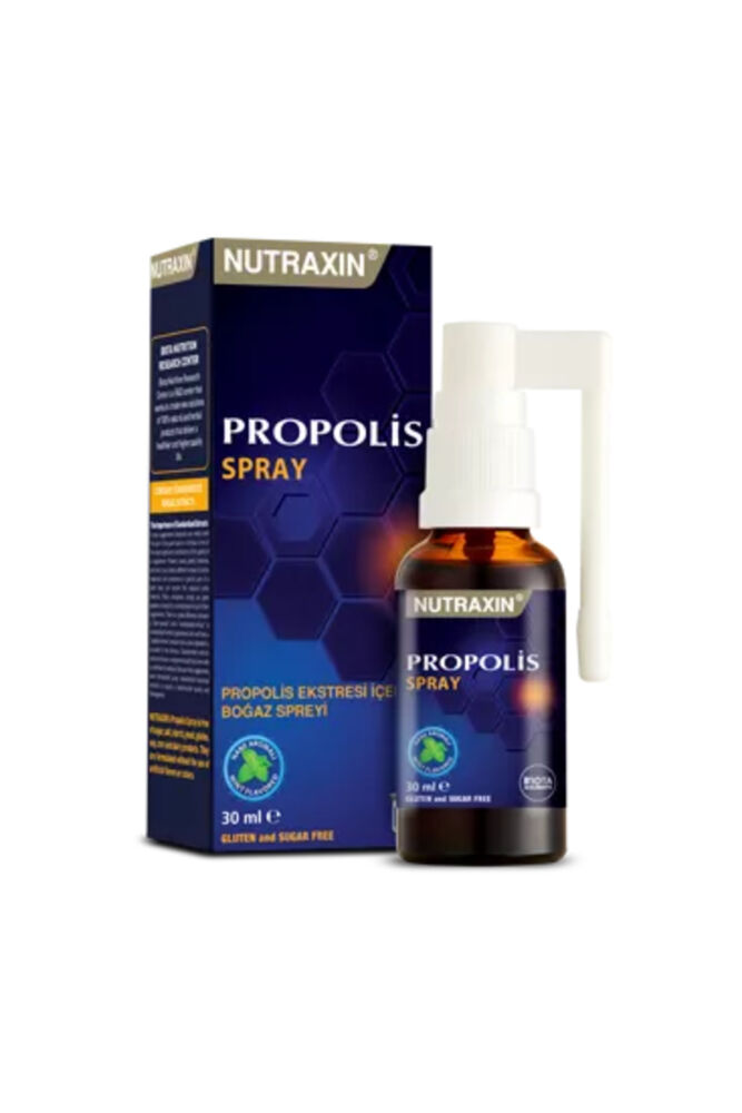 Nutraxin Vitamin Max C D Zinc 1.000 Mg 60 Tablets - Propolis Spray Gift - 2