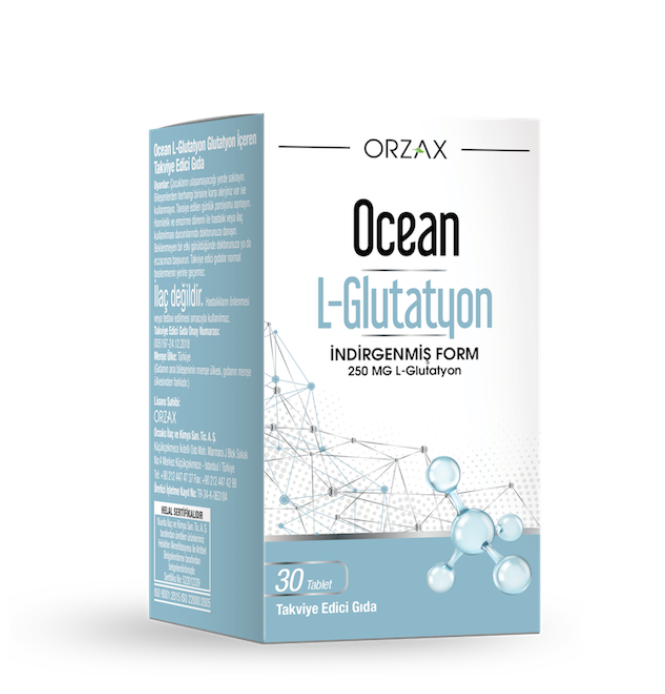 Ocean Orzax L-glutathione 250 Mg 30 Tablet - 1