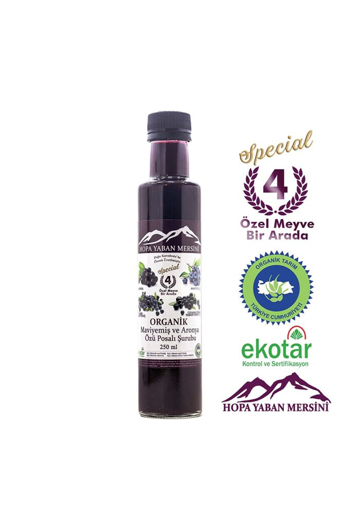 Organic drink with blueberry and aronia extract - 250 ml - 1