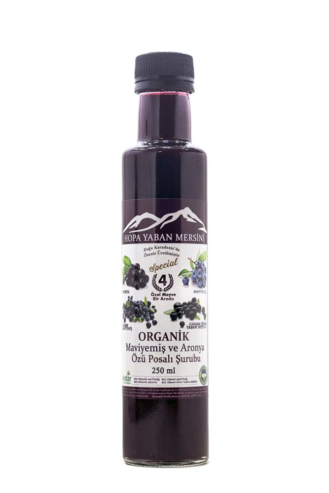 Organic drink with blueberry and aronia extract - 250 ml - 2