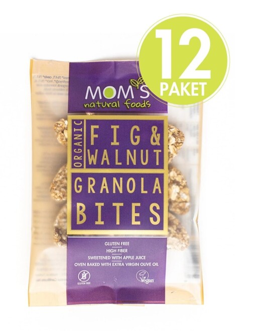 Organic gluten-free granola bars with figs and walnuts - 38 grams - 3