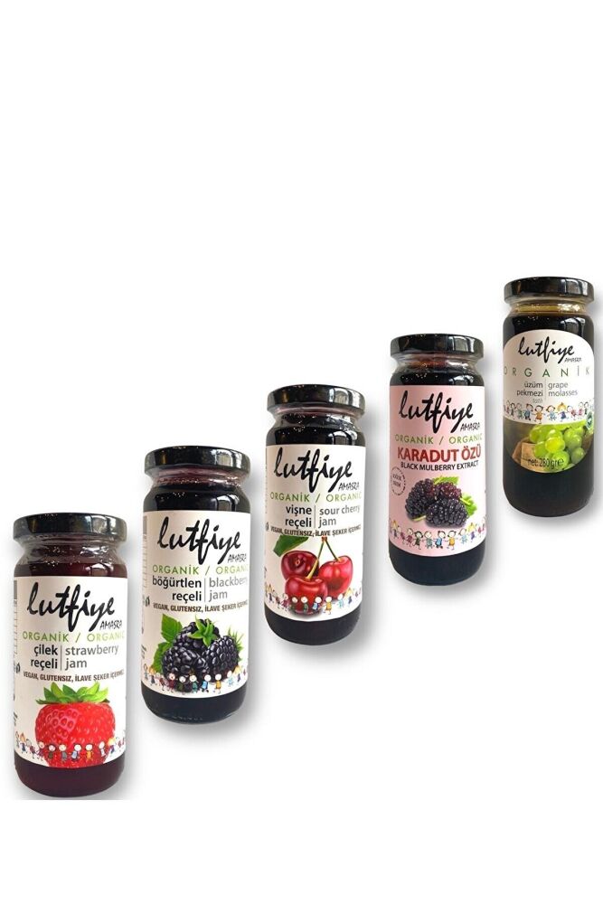 Organic jam set - 5 Species - 1