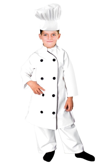 OulabiMir Chef Costume Kids Outfit - 1