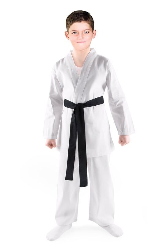 OulabiMir Karate Costume Kids Outfit - 1