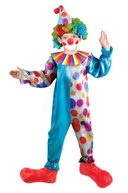 OulabiMir Kids Clown Costume - 1