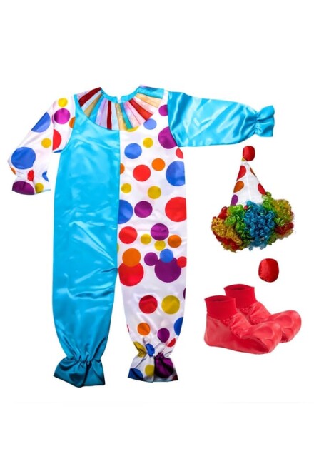 OulabiMir Kids Clown Costume - 2