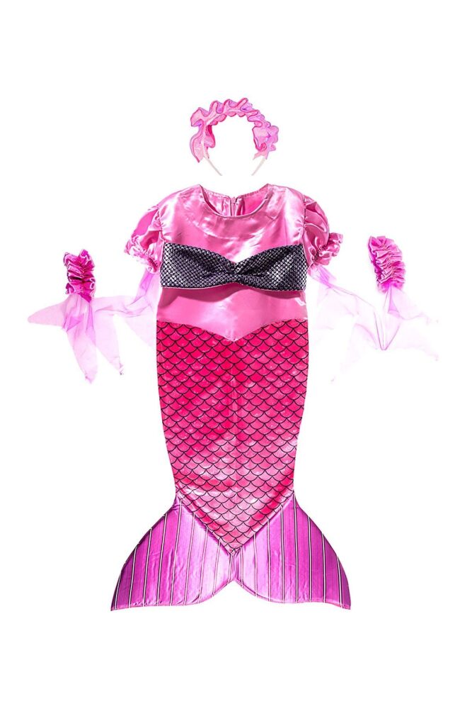 OulabiMir Mermaid Costume Kids Outfit - 5