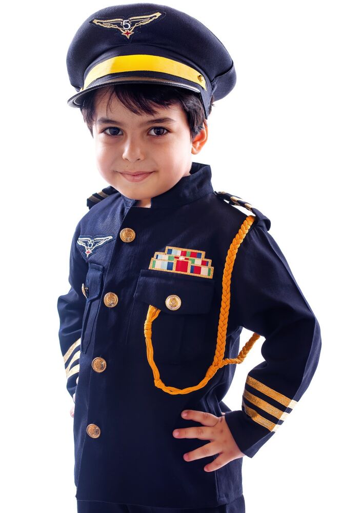 Oulabimir Pilot Costume Kids Outfit - 6