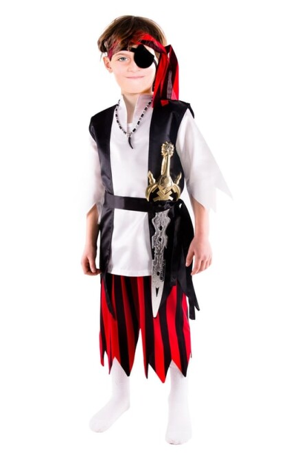 OulabiMir Pirate Costume Kids Outfit - 1