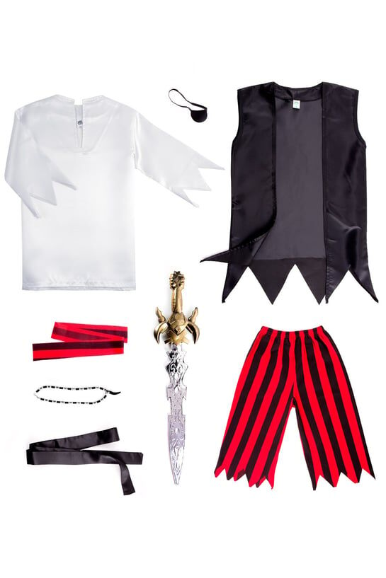 OulabiMir Pirate Costume Kids Outfit - 2