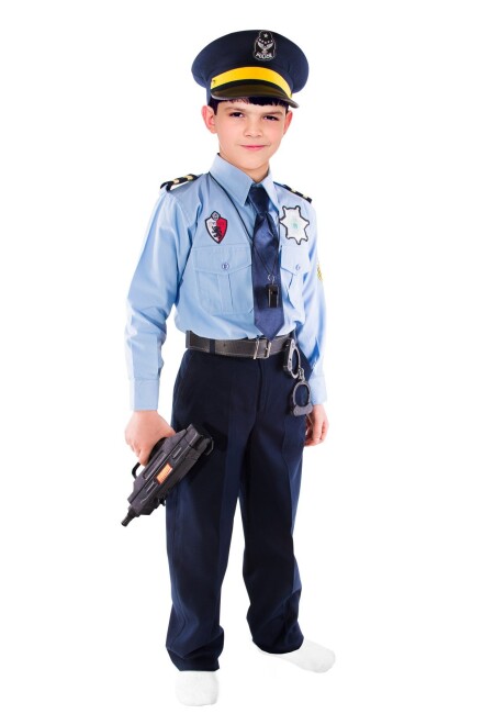 Oulabimir Police Costume Children's Outfit - 1